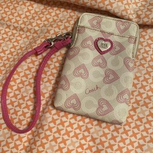 Coach wallet wristlet